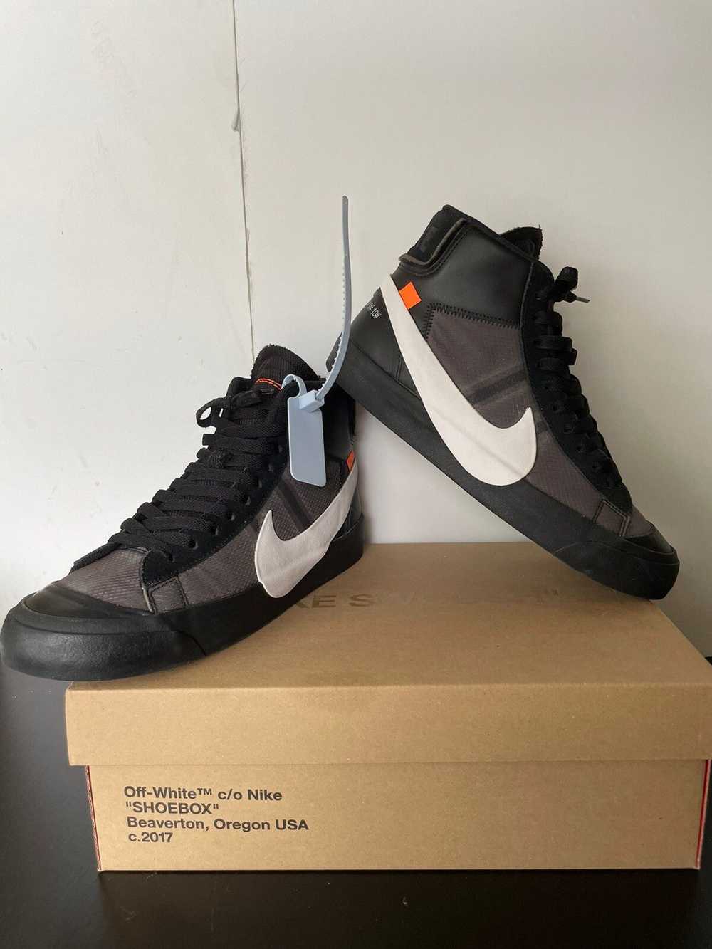 Nike × Off-White Nike Blazer Mid Off-White Grim R… - image 4