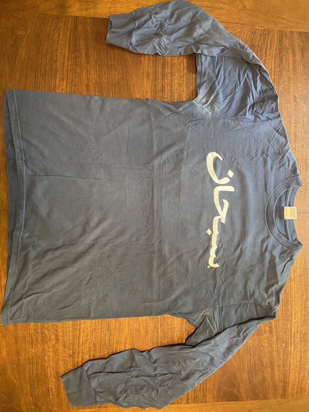 Supreme Supreme Arabic Logo Long Sleeve T Shirt - image 2