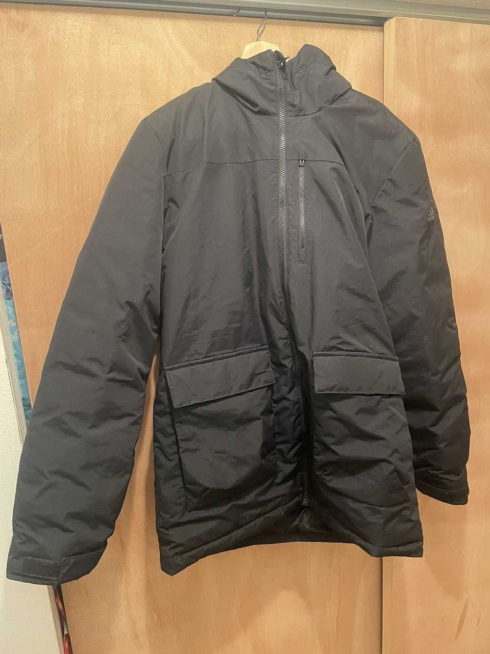 Adidas × Streetwear Adidas parka coat black size … - image 1