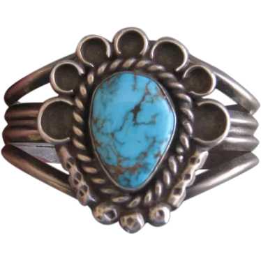 1970's Navajo Turquoise Cuff