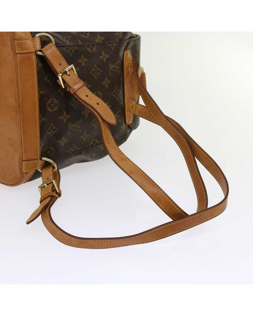 Louis Vuitton Brown Monogram Canvas Backpack with… - image 7