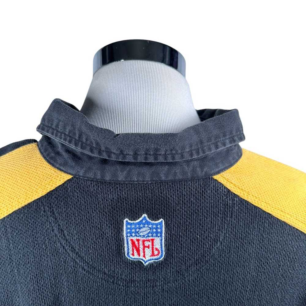 Starter Steelers Starter Pro Line 1/4 Zip Shirt V… - image 5