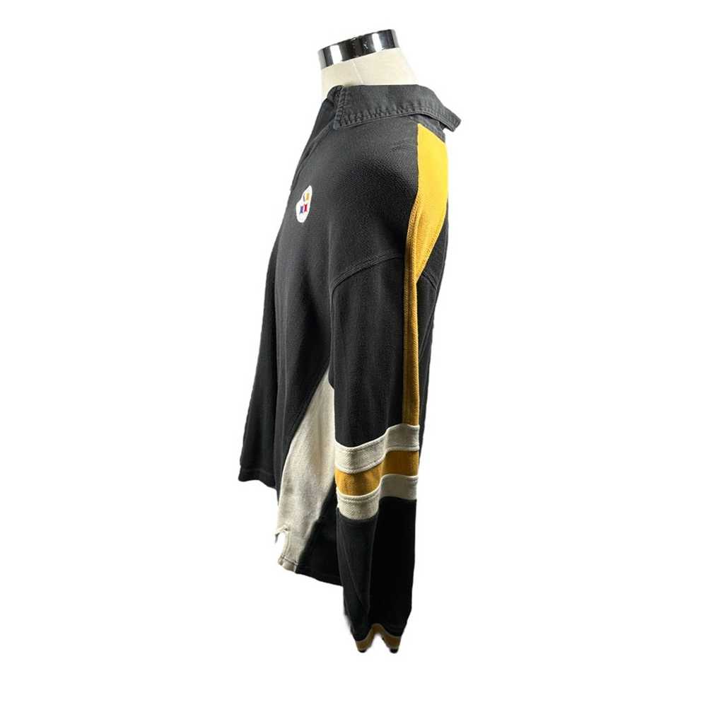 Starter Steelers Starter Pro Line 1/4 Zip Shirt V… - image 7