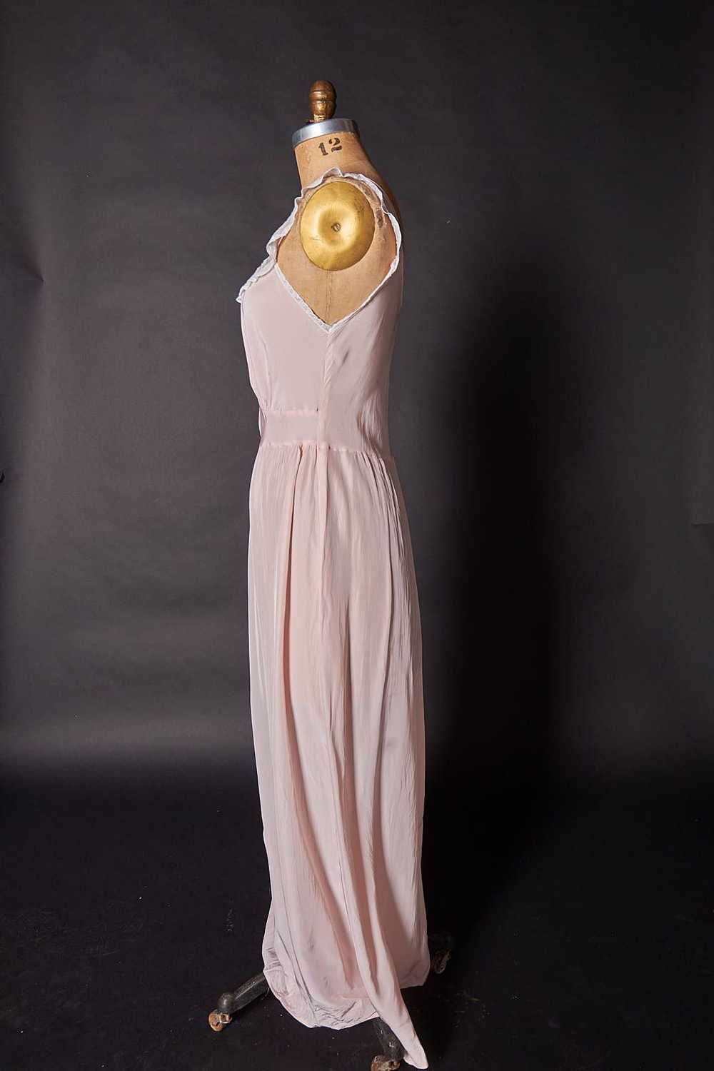 Vintage Vintage 1930s Seamprufe Nightgown Lingeri… - image 3