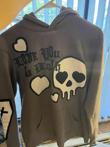 Streetwear × Vintage Love You To Death Hoodie