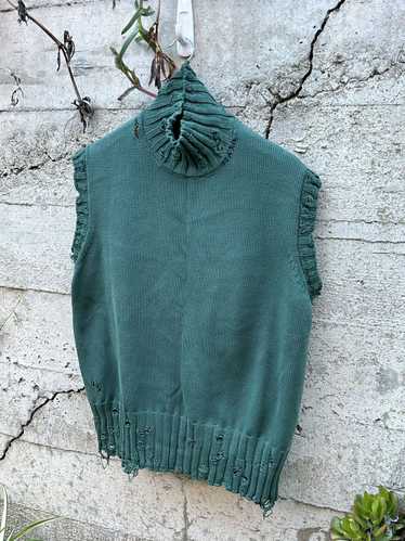 Marni RARE GRAIL Marni raw distressed sweater vest