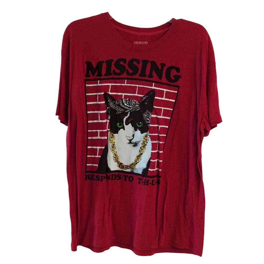 EUC Cat Funny T-shirt - image 1