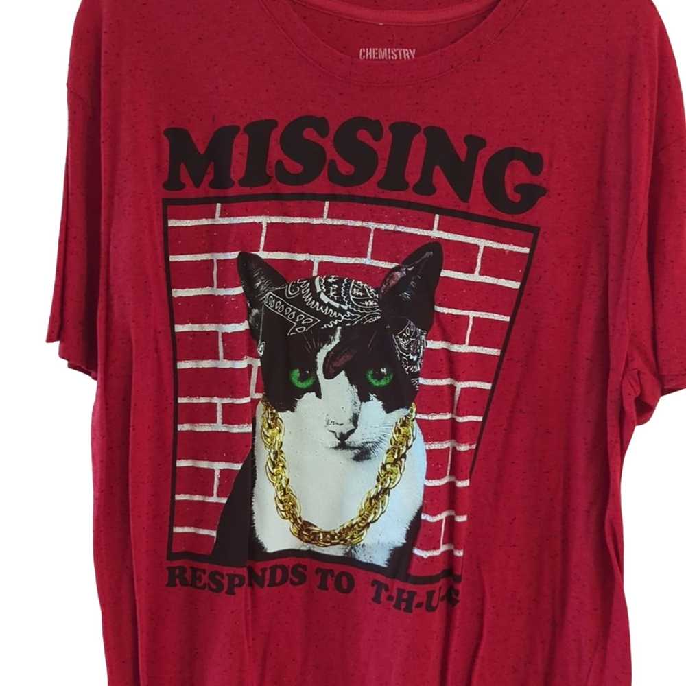 EUC Cat Funny T-shirt - image 2