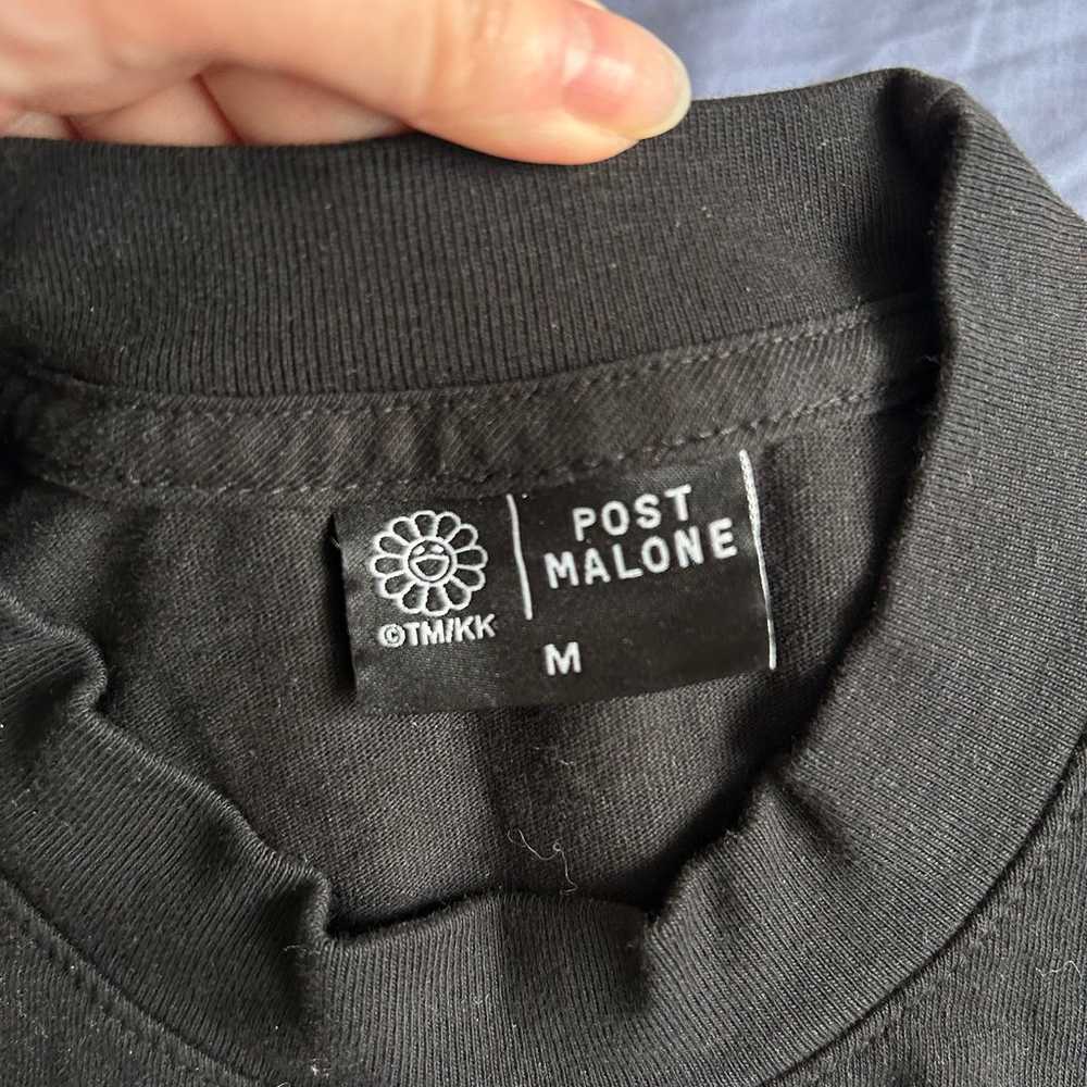 Post Malone Murakami TMKK Black Tee Size M - image 3