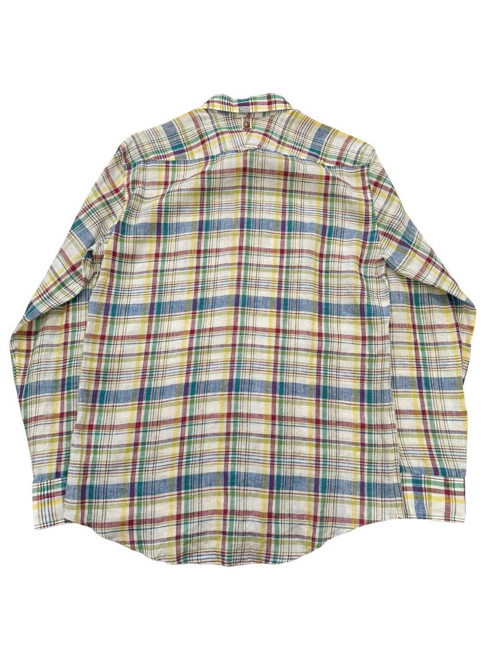Visvim Sz1 12SS Madras Linen Plaid Shirt - image 5