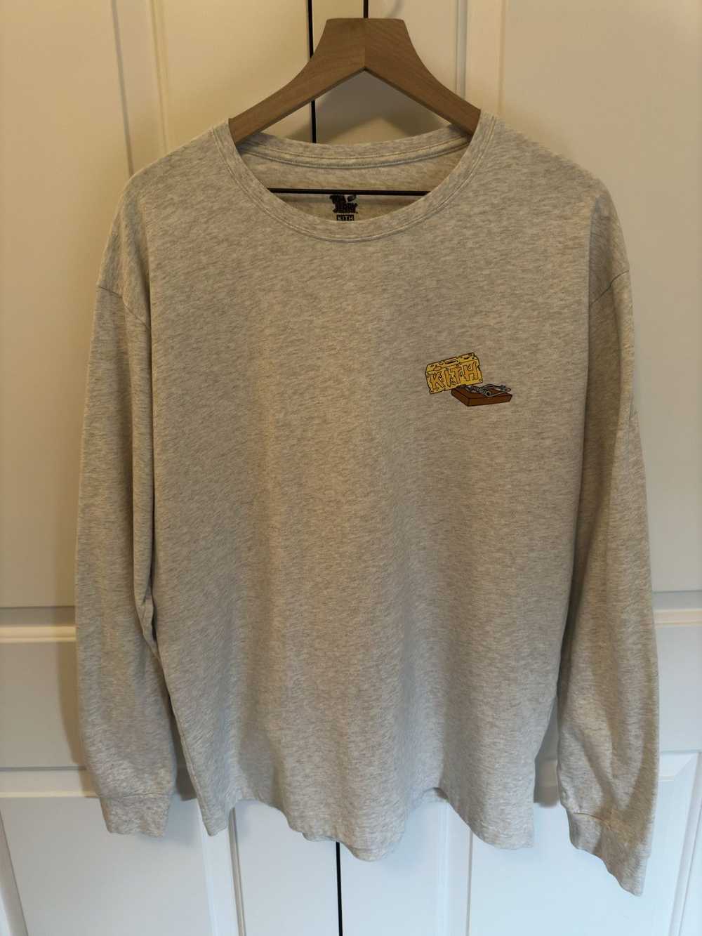 Kith Kith X Tom & Jerry L/S Cheese Tee - Grey - L… - image 5