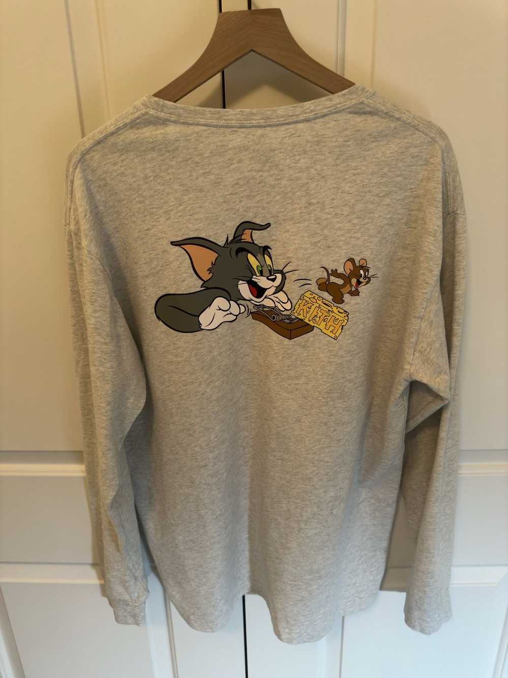 Kith Kith X Tom & Jerry L/S Cheese Tee - Grey - L… - image 6