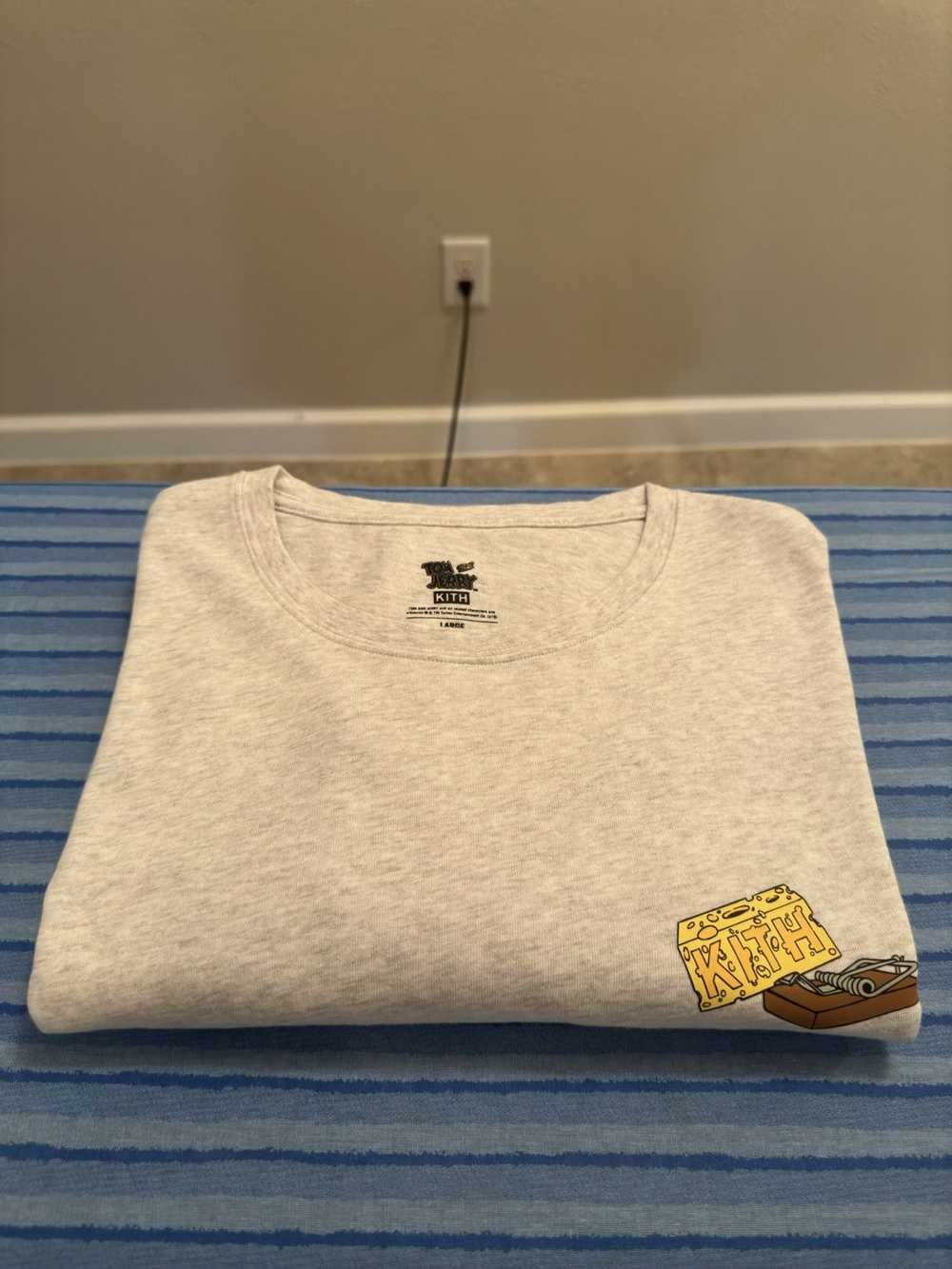 Kith Kith X Tom & Jerry L/S Cheese Tee - Grey - L… - image 7