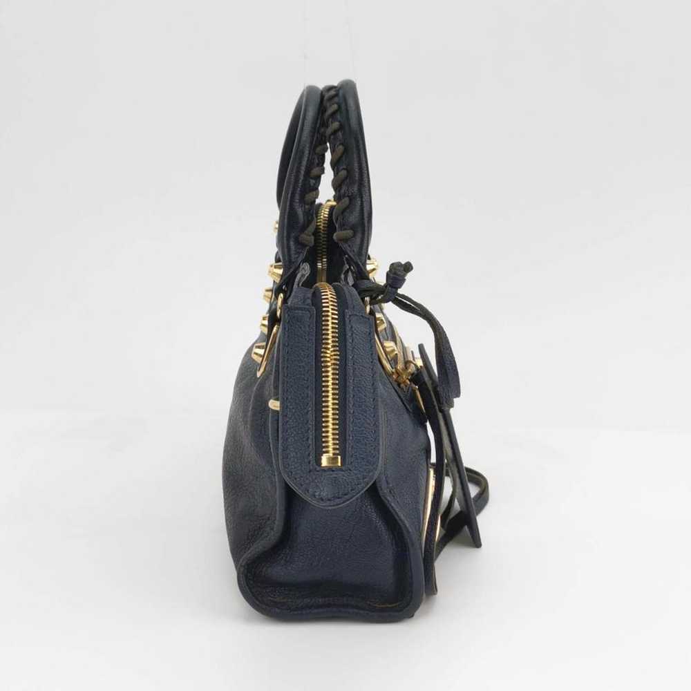 Balenciaga Classic Metalic leather handbag - image 3