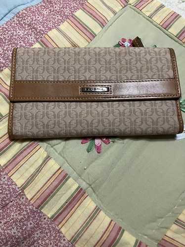fossil wallet large checkbook - image 1