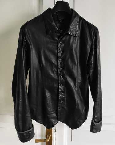 Christian Peau Leather overshirt.Like Paul Harnde… - image 1