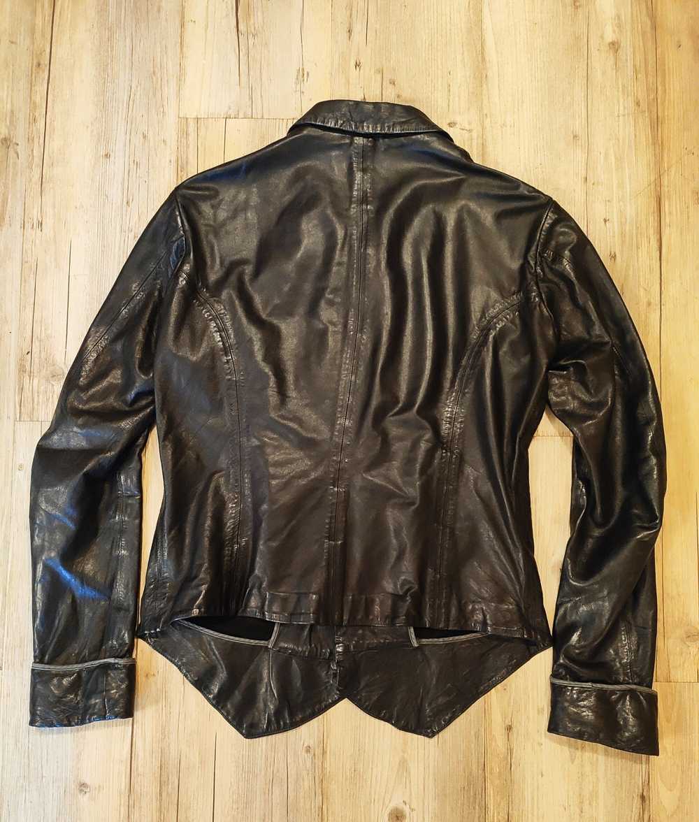 Christian Peau Leather overshirt.Like Paul Harnde… - image 5