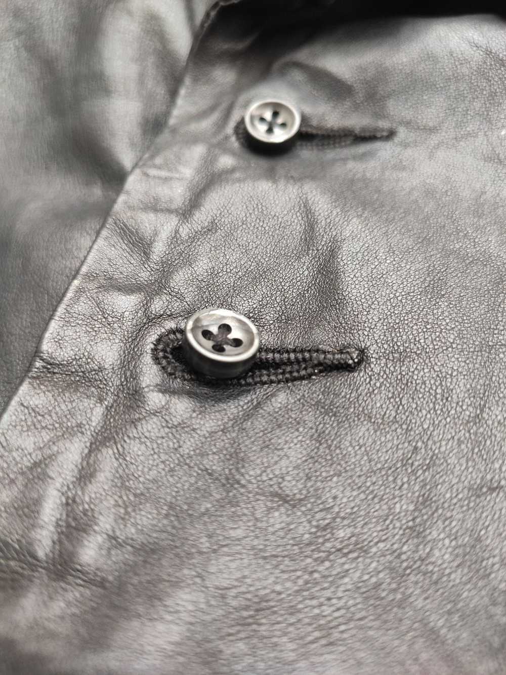 Christian Peau Leather overshirt.Like Paul Harnde… - image 6