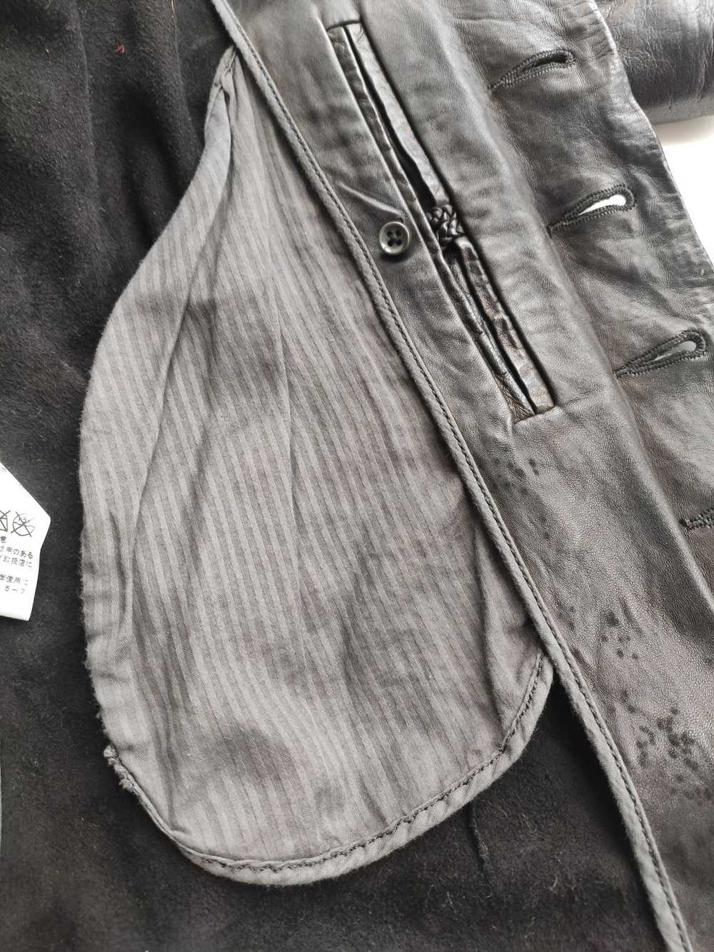 Christian Peau Leather overshirt.Like Paul Harnde… - image 9