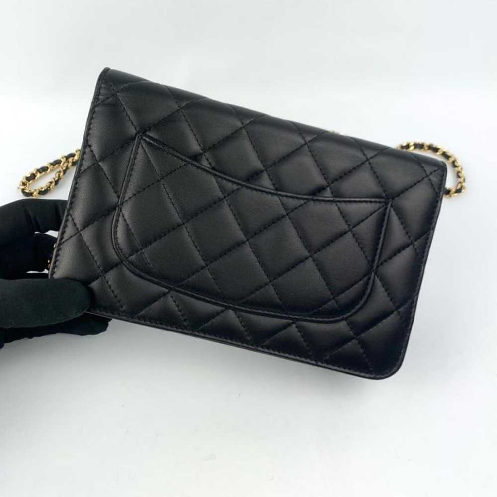 Chanel Diana leather handbag - image 2