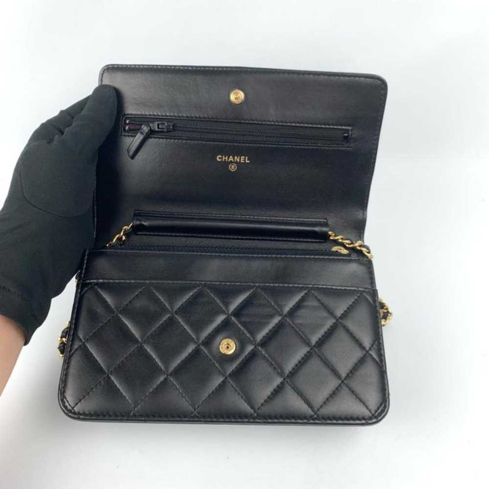 Chanel Diana leather handbag - image 6