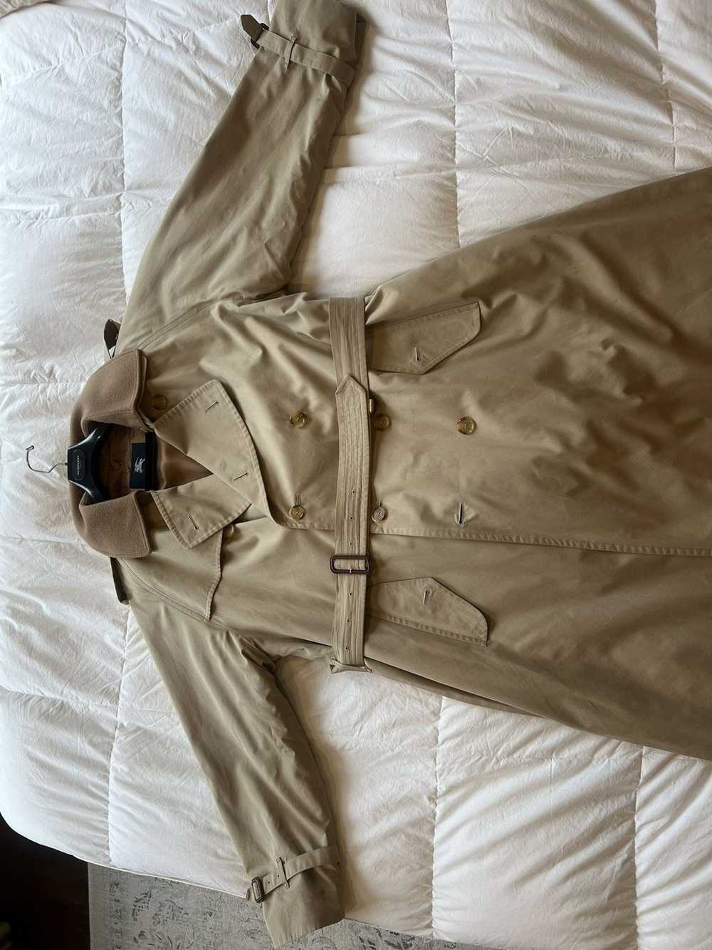 Burberry Burberry Trench Coat w/ detachable wool … - image 2