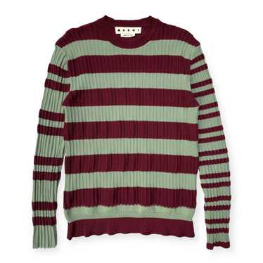 Marni Ribbed striped stretch knit - image 1