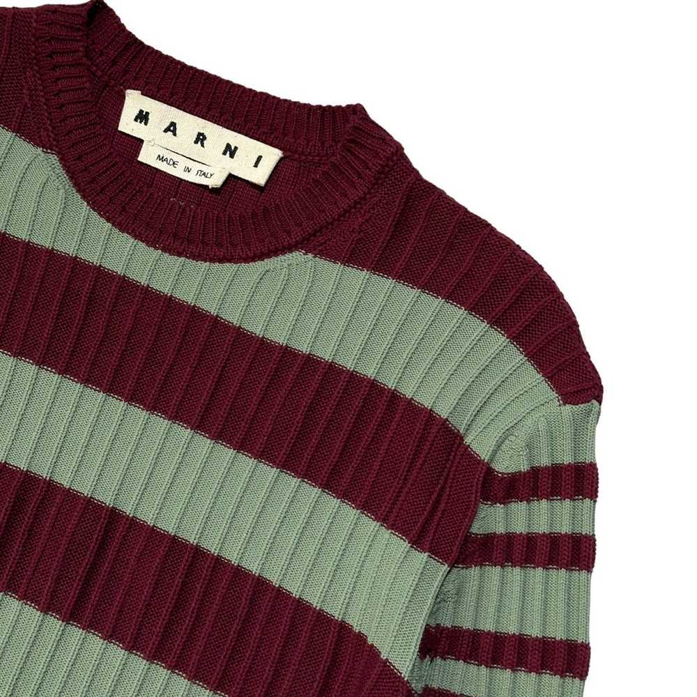 Marni Ribbed striped stretch knit - image 2