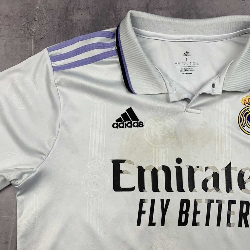 Adidas × Real Madrid × Soccer Jersey Rare! Adidas… - image 11