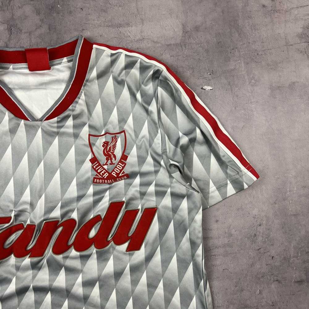 Liverpool × Soccer Jersey × Vintage Rare ! Vintag… - image 5