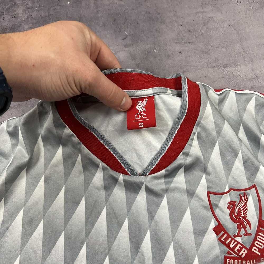 Liverpool × Soccer Jersey × Vintage Rare ! Vintag… - image 8