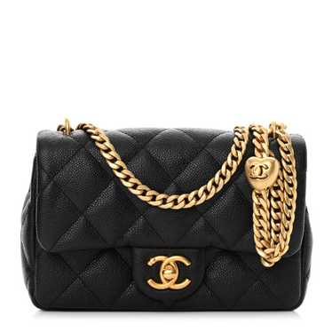 CHANEL Caviar Quilted Mini Sweetheart Rectangular 