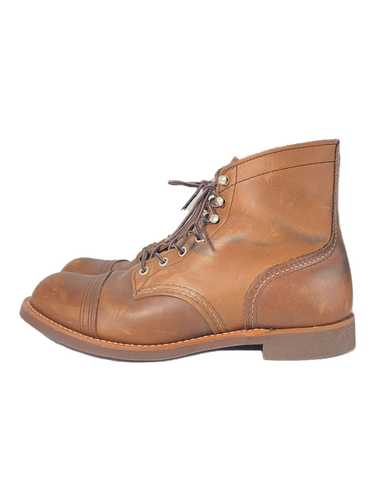 Red Wing Lace Up Boots Us9.5 Leather 8111 Shoes