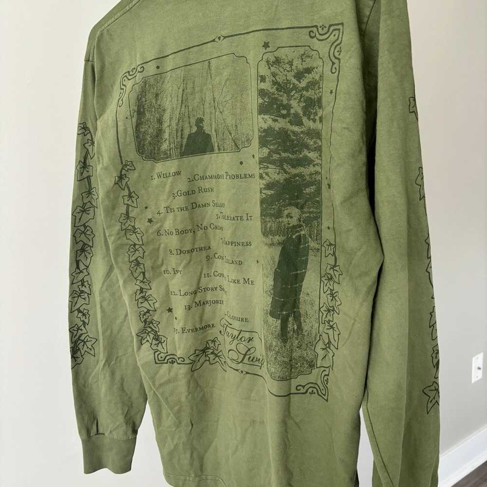 taylor swift evermore long sleeve ‘your ivy grows’ - image 2