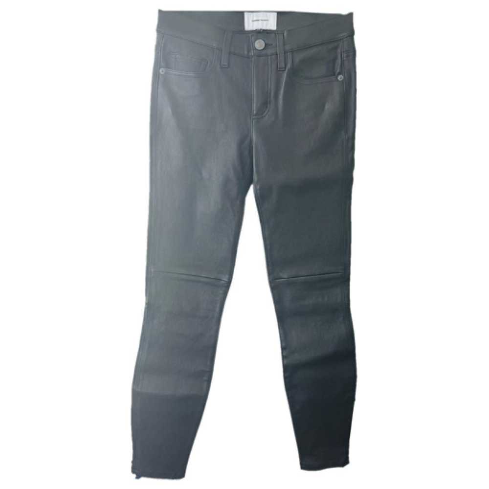 Current Elliott Leather slim pants - image 1