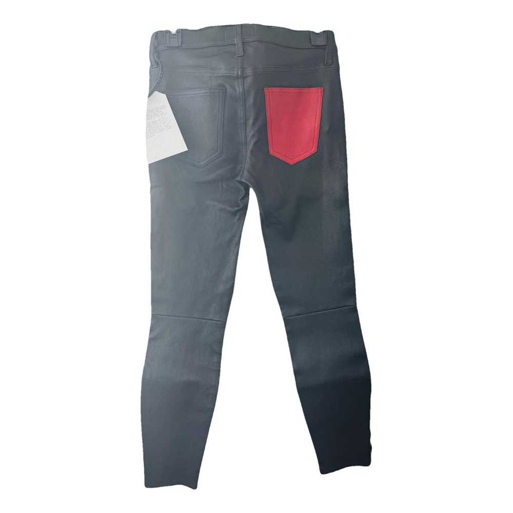 Current Elliott Leather slim pants - image 2