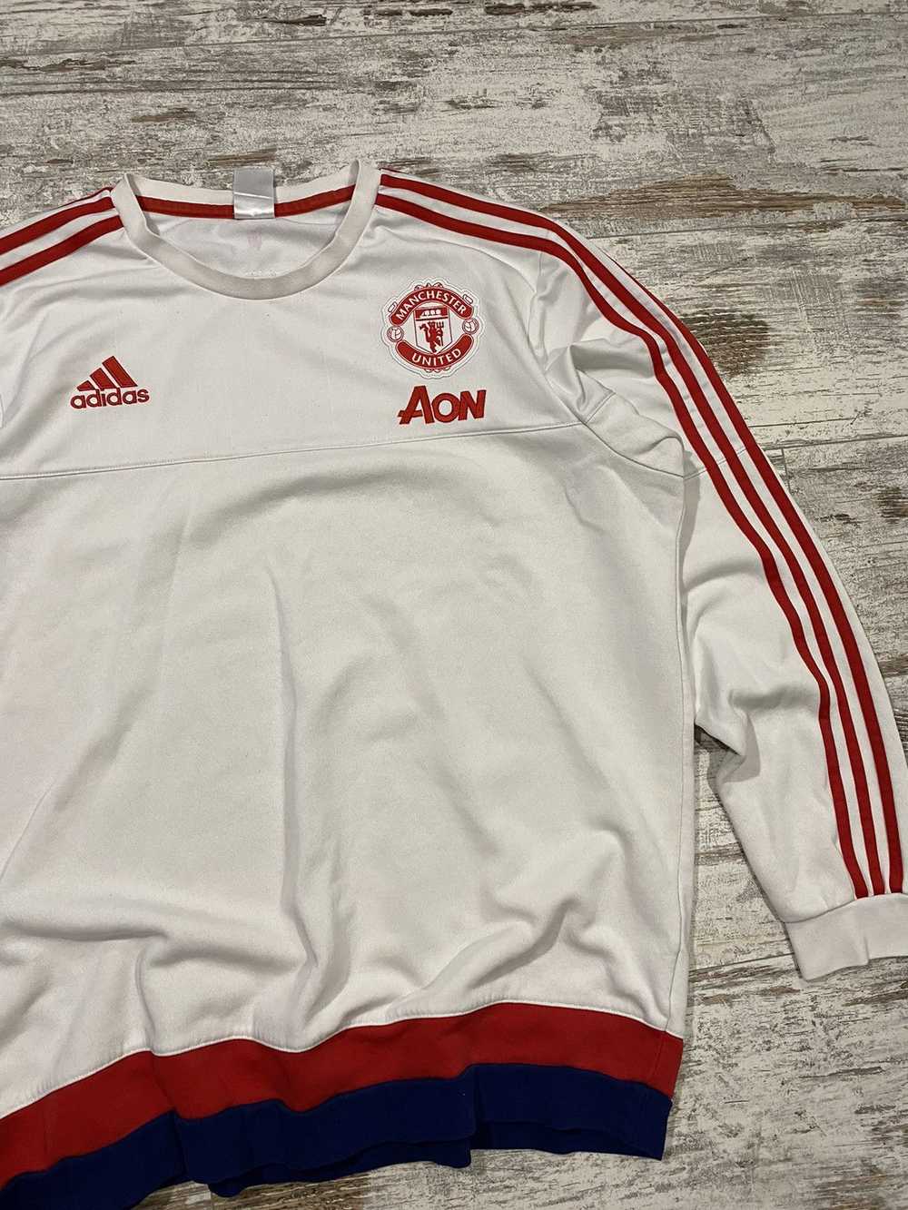 Adidas × Manchester United × Soccer Jersey VINTAG… - image 4