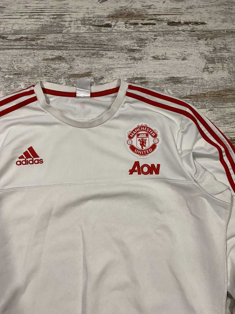 Adidas × Manchester United × Soccer Jersey VINTAG… - image 7