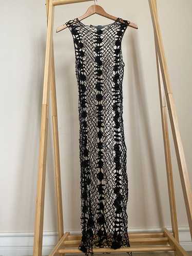 Raquel Allegra Crochet Lace Midi Dress | Used,…