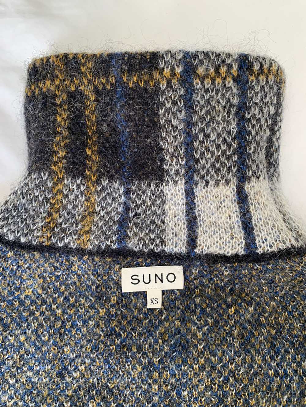 SUNO Plaid Turtleneck Sweater (XS) | Used,… - image 2