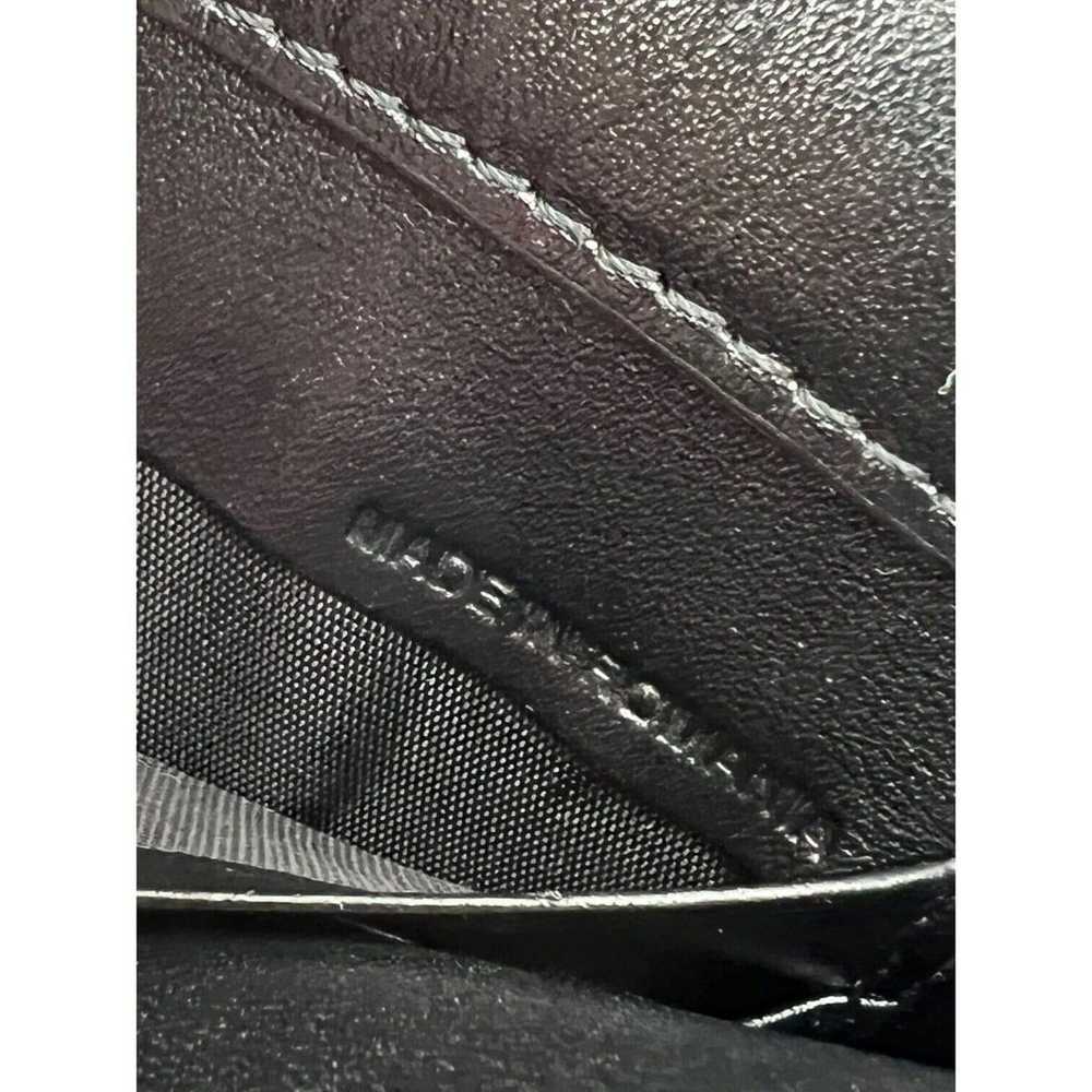 Burberry Signature Grain Leather Check Embossed L… - image 9