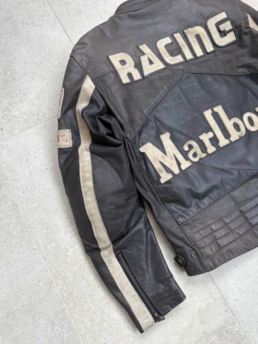 Marlboro × Racing × Vintage Marlboro Rare 90s Lea… - image 11