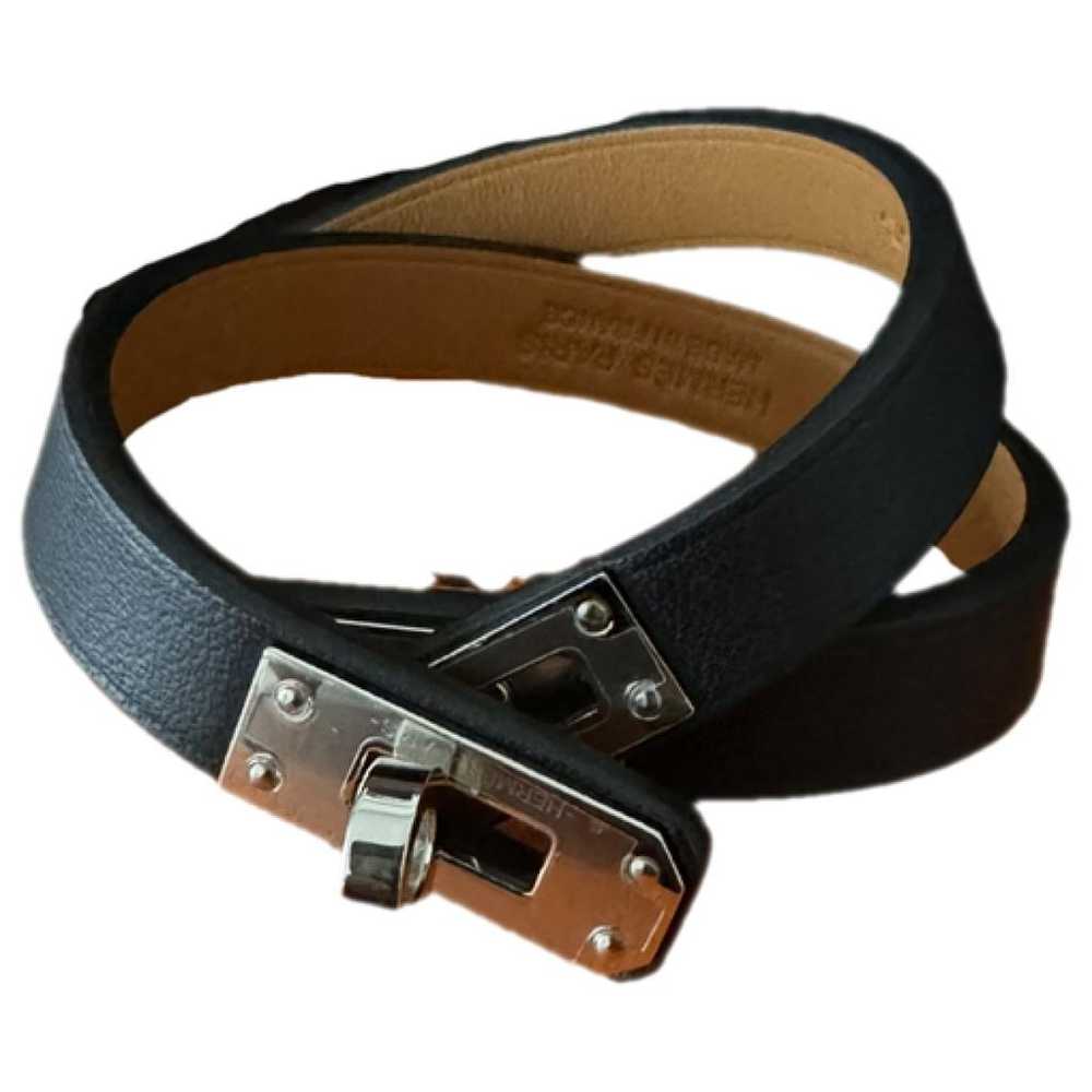 Hermès Mini Kelly Double Tour leather bracelet - image 1