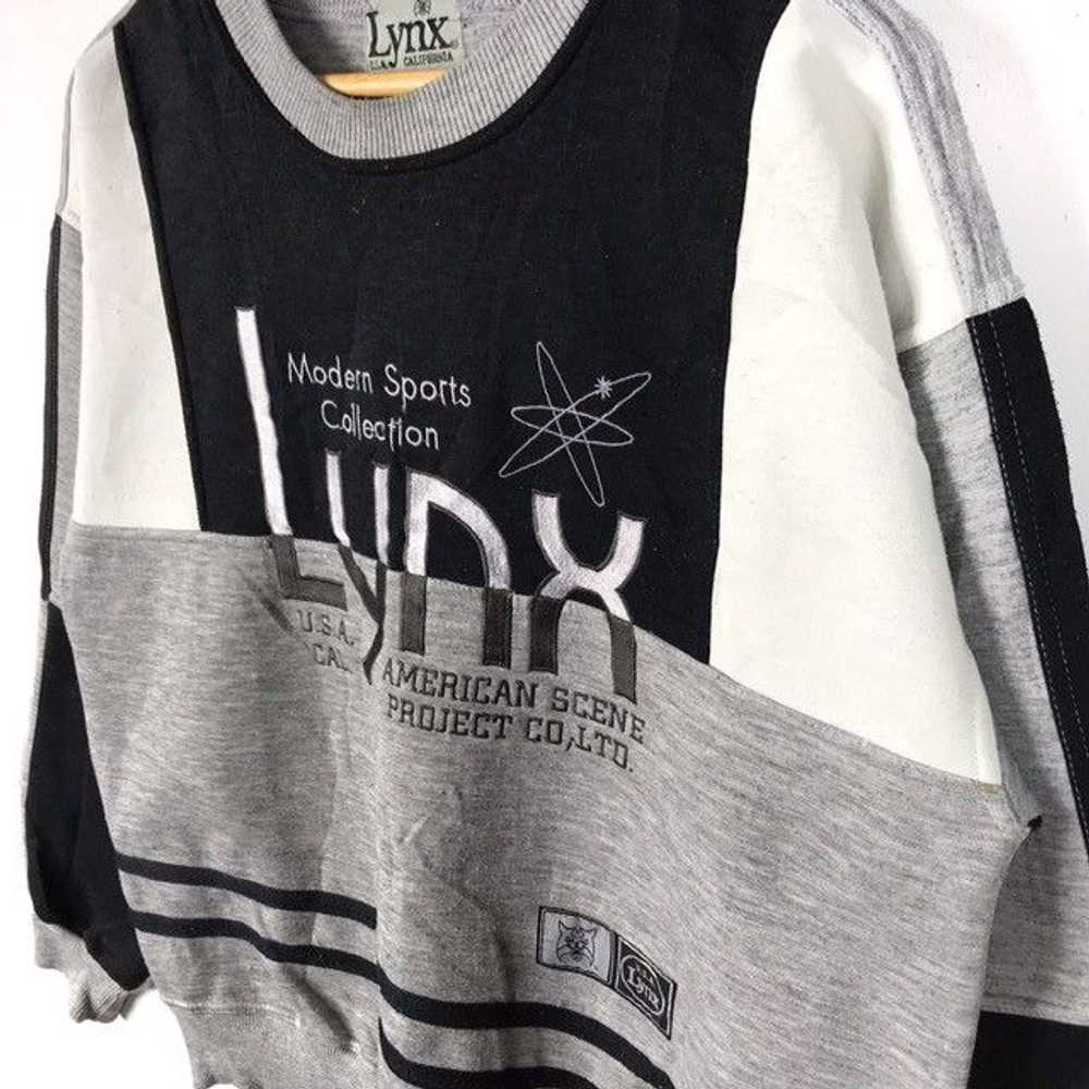 Vintage Vintage 90s Lynx Usa California Sweatshirt - image 3