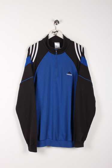 00's Adidas 1/4 Zip Sweatshirt XL