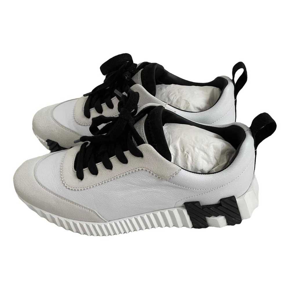 Hermès Bouncing leather trainers - image 1