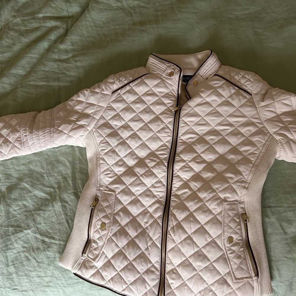 Fabric zip up jacket - image 2