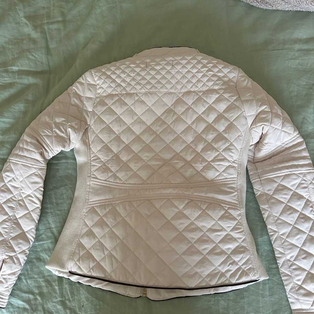 Fabric zip up jacket - image 5