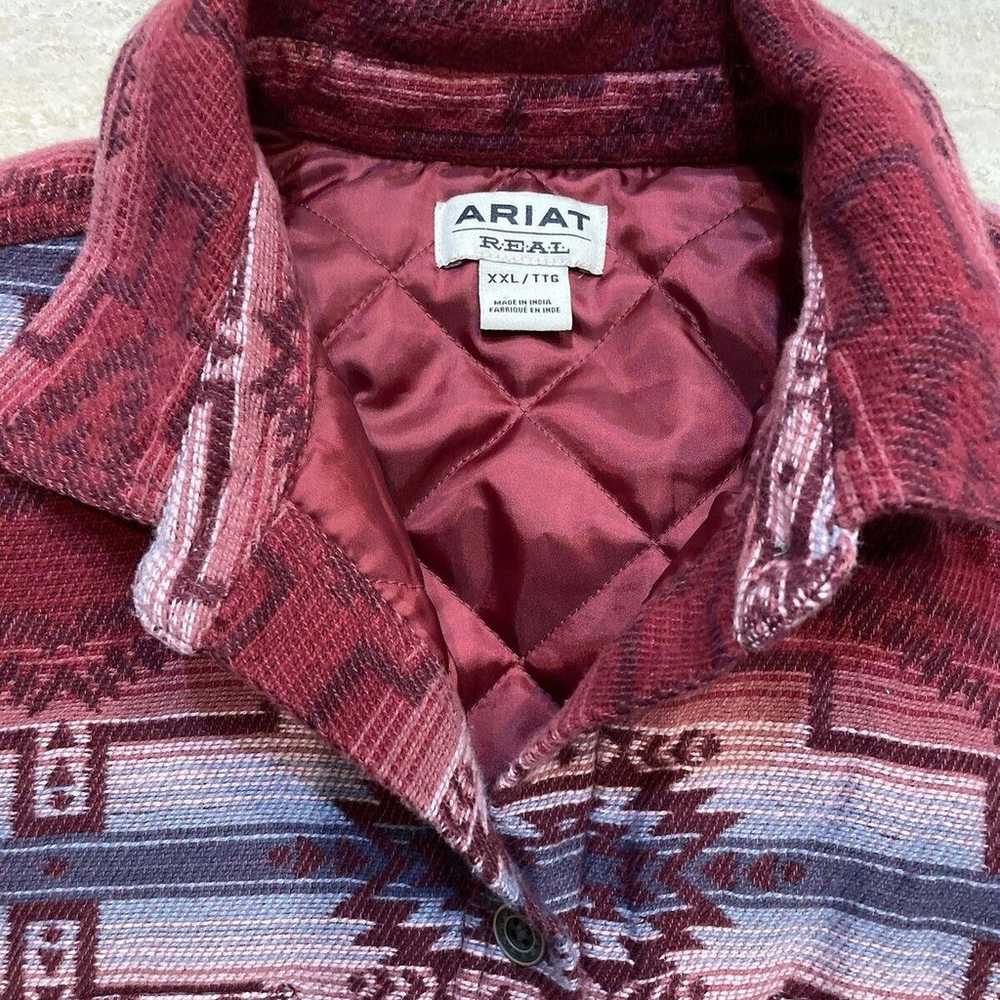 Ariat® Ladies REAL Shacket Tucson Stripe Shirt Ja… - image 2