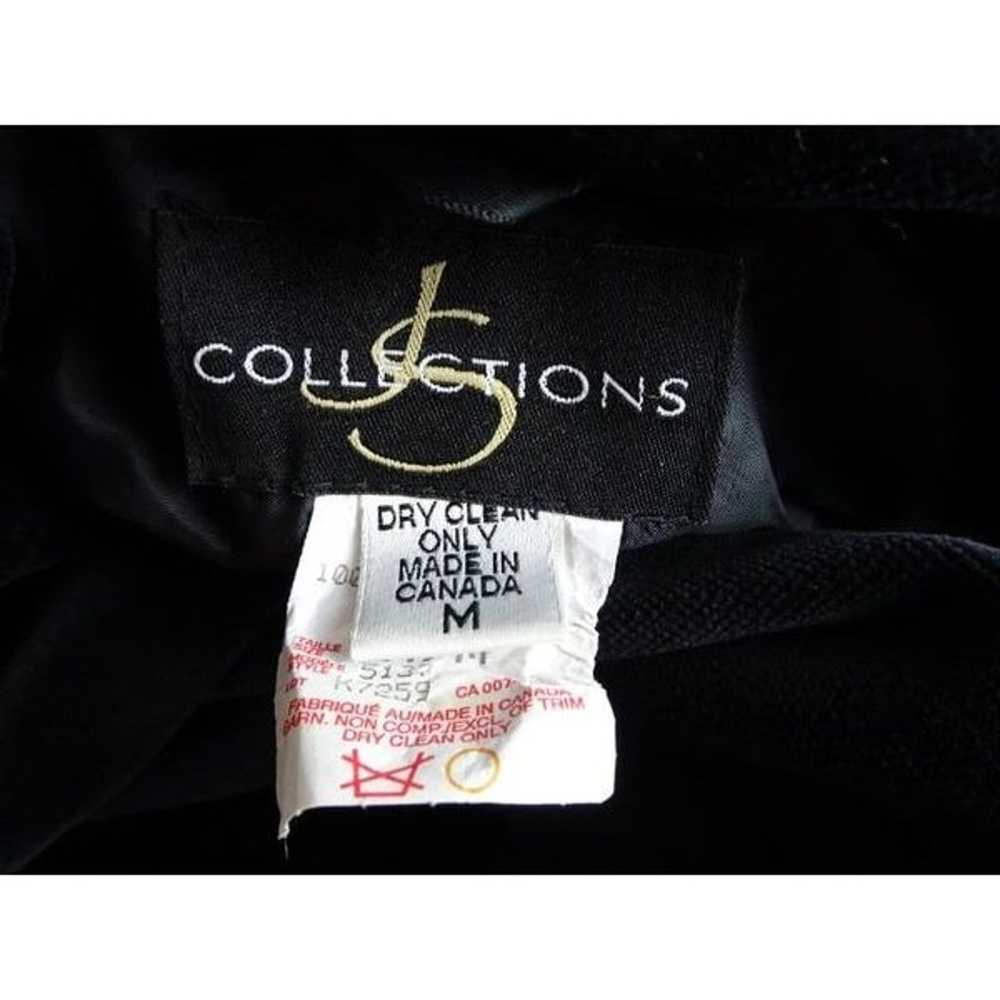 JS Collections Women Velvet Coat Size M - image 9